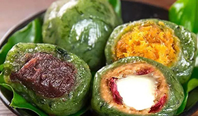 肥汁米線入餡，開發(fā)“一日五餐“場(chǎng)景…廠商大力“搶鮮”青團(tuán)季