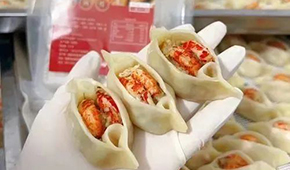 自帶流量、供不應(yīng)求，網(wǎng)紅“開(kāi)口笑”龍蝦鍋貼能“笑”多久？